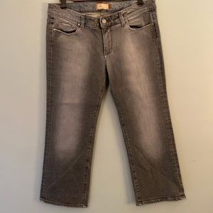 Paige Hollywood Hills Cropped Denim. sz 31